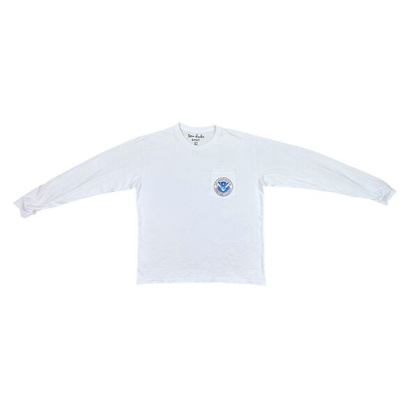 Tom Sachs No Skateboarding Long Sleeve Tee - Size Large - Picture 3 of 5